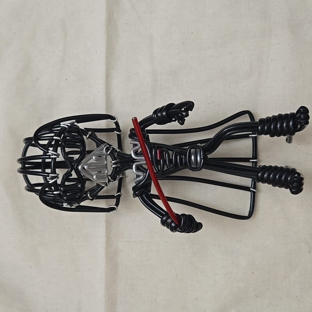 Rare Star Wars Darth Vader Anakin Skywalker Wire Figure Collectible Viral Y2K